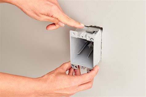 how to hook a electrical box up|installing a remodel electrical box.